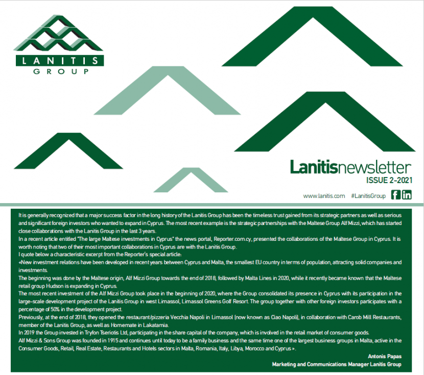 Lanitis Group / Issue 2 - 2021