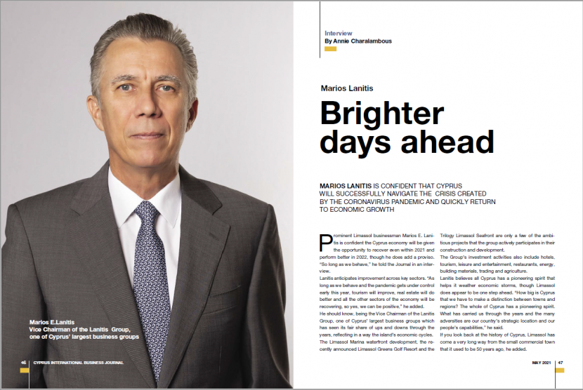 Marios Lanitis: Brighter Days Ahead