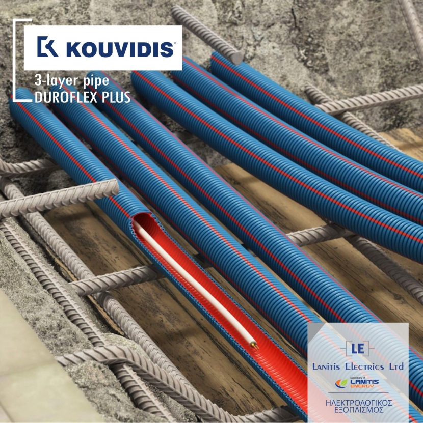 KOUVIDES 3-Layer pipe DUROFLEX PLUS