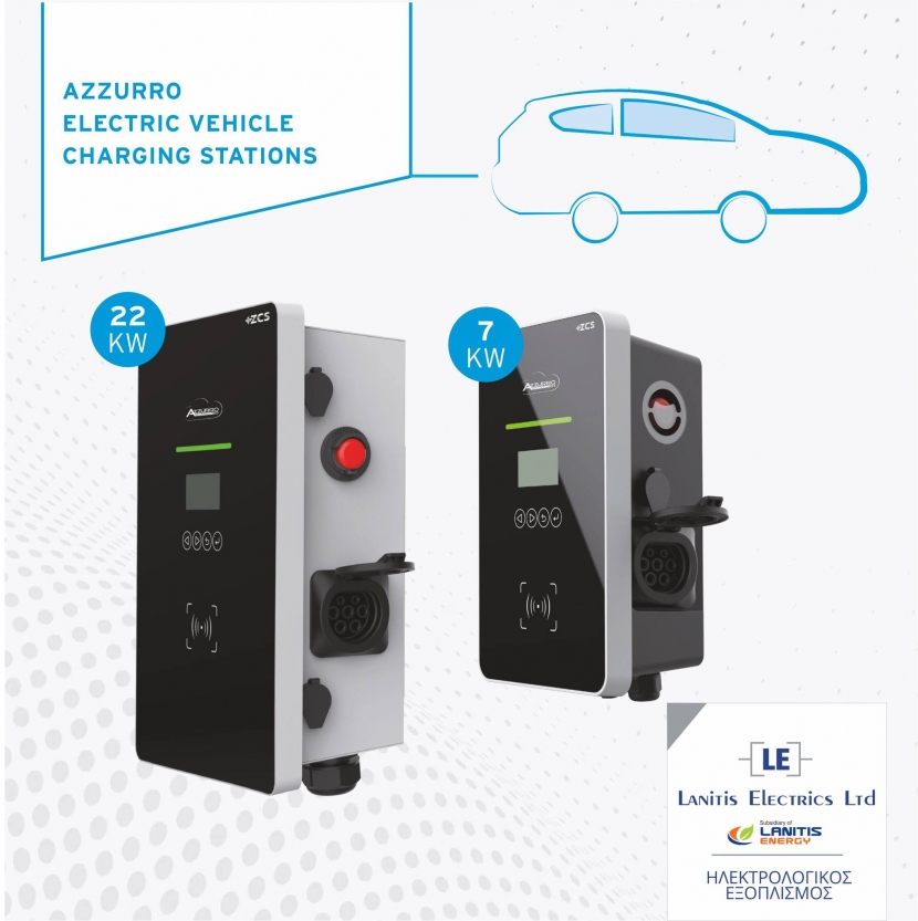 Azzurro Electric Vehicle Charging Station