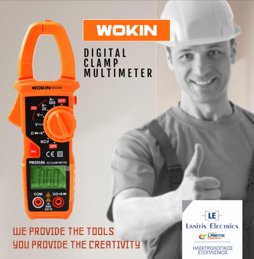 Wokin Digital Clamp Multimeter