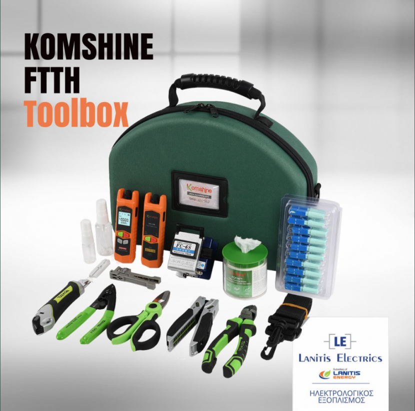 KOMSHINE FTTH Toolbox KFH-63D with FC-30 