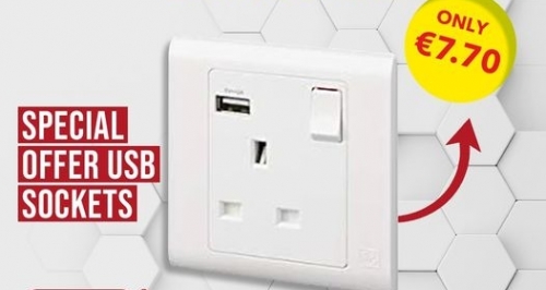 MK Essentials USB Sockets