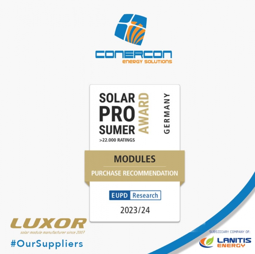 Luxor Receives SolarProsumerAward