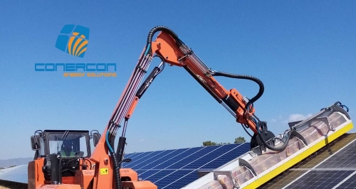 Latest Technology Solution For Cleaning Solar Photovoltaic Parks