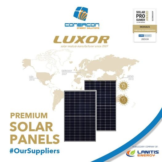 Luxor, High End Performance and Reliable Solar Modules