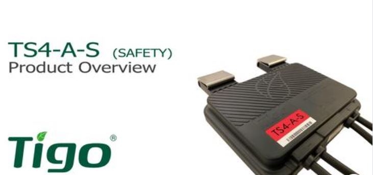 TIGO TS4-A-S Safety Product Overview